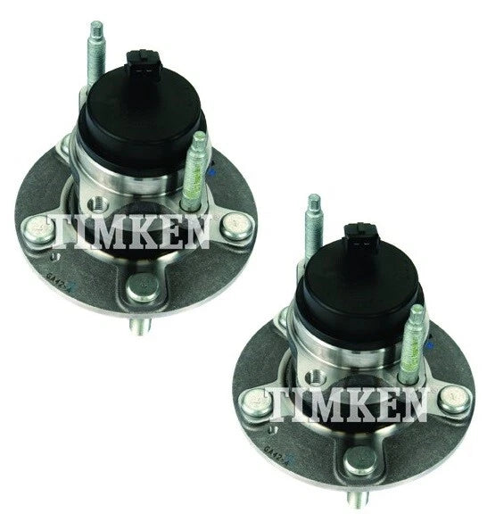 Set of 2 Rear Timken Wheel Bearing Hub Kit for BMW Kia Forte Koup (2010–2013)