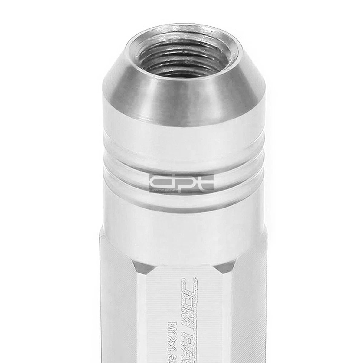 20 PCS Close End M12x1.5 50mm Tall Aluminum Lug Nuts + Adapter