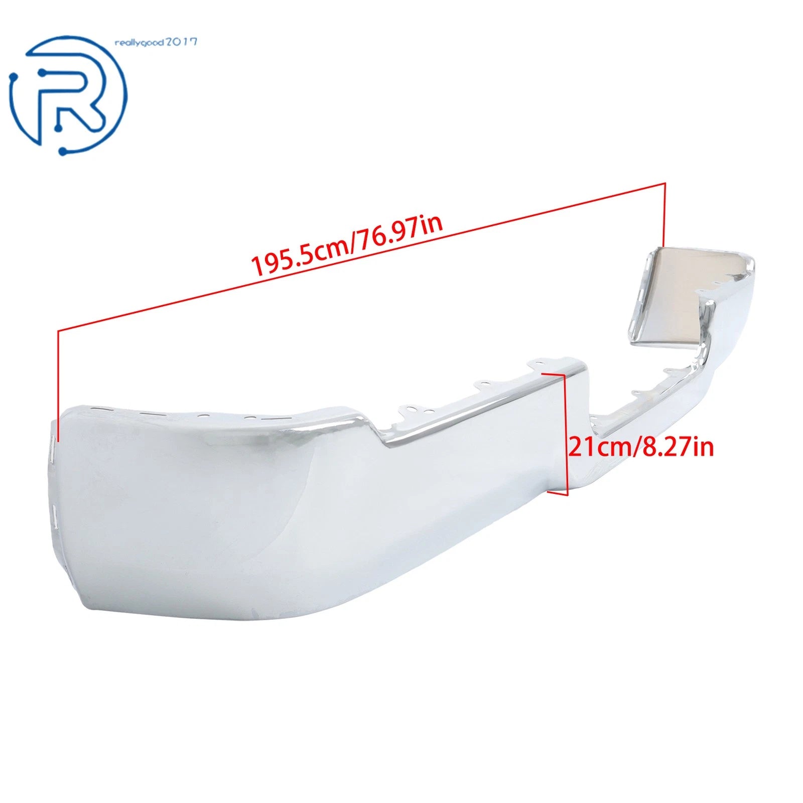 Chrome Rear Step Bumper Assembly for RAM 2500 3500 (2019-2024)