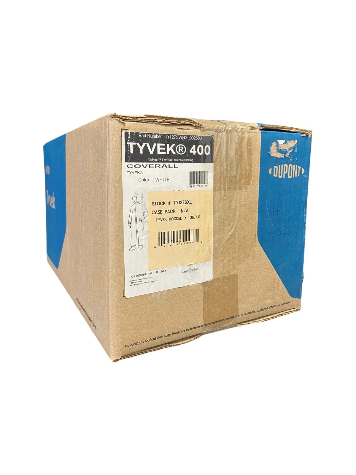 Set of 25 Tyvek 400 Disposable Coveralls XL for (OEM)
