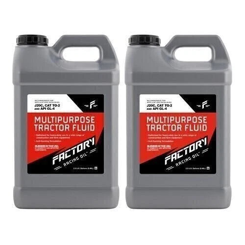 2X Factory Racing Oil 214802 for Tractor Fluid (5 Gallons)