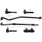 Set of 6 Front Tie Rods Track Bar Adjusting Sleeves for Jeep Grand Cherokee (1993–1998)