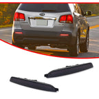 Smoked LED Rear Bumper Reflectors for Kia Sorento (2011–2013)