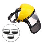 3pcs Protective Mesh Insert for Lawn Mower & Trimmer Helmets