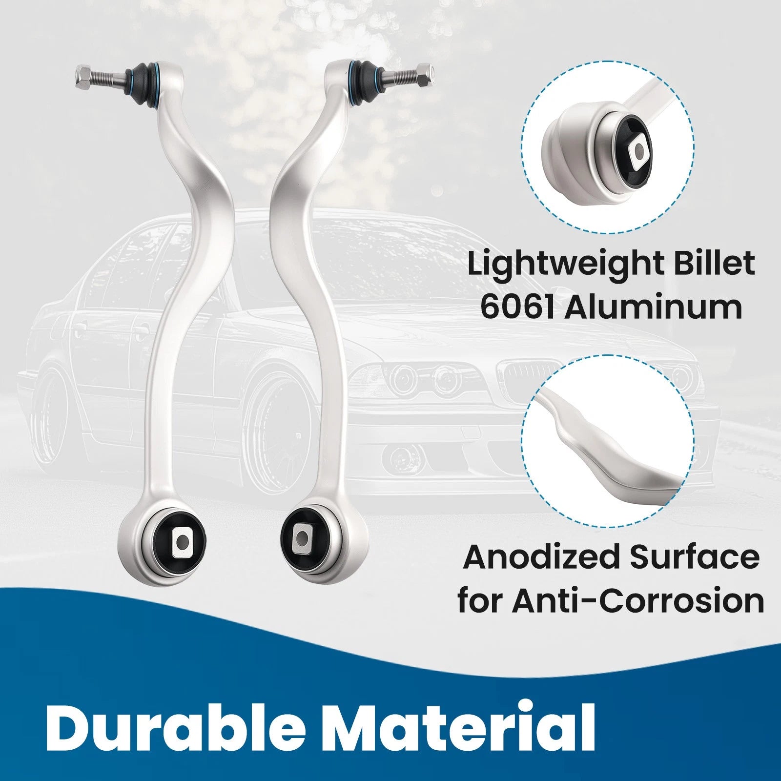 Control Arm Set of 2 for BMW 528i E39 (1997–2000)