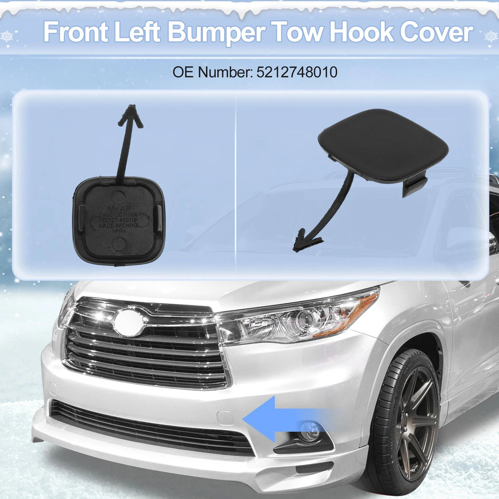 Tow Hook Cover Cap for Toyota Highlander (2004–2007) No. 5212748030