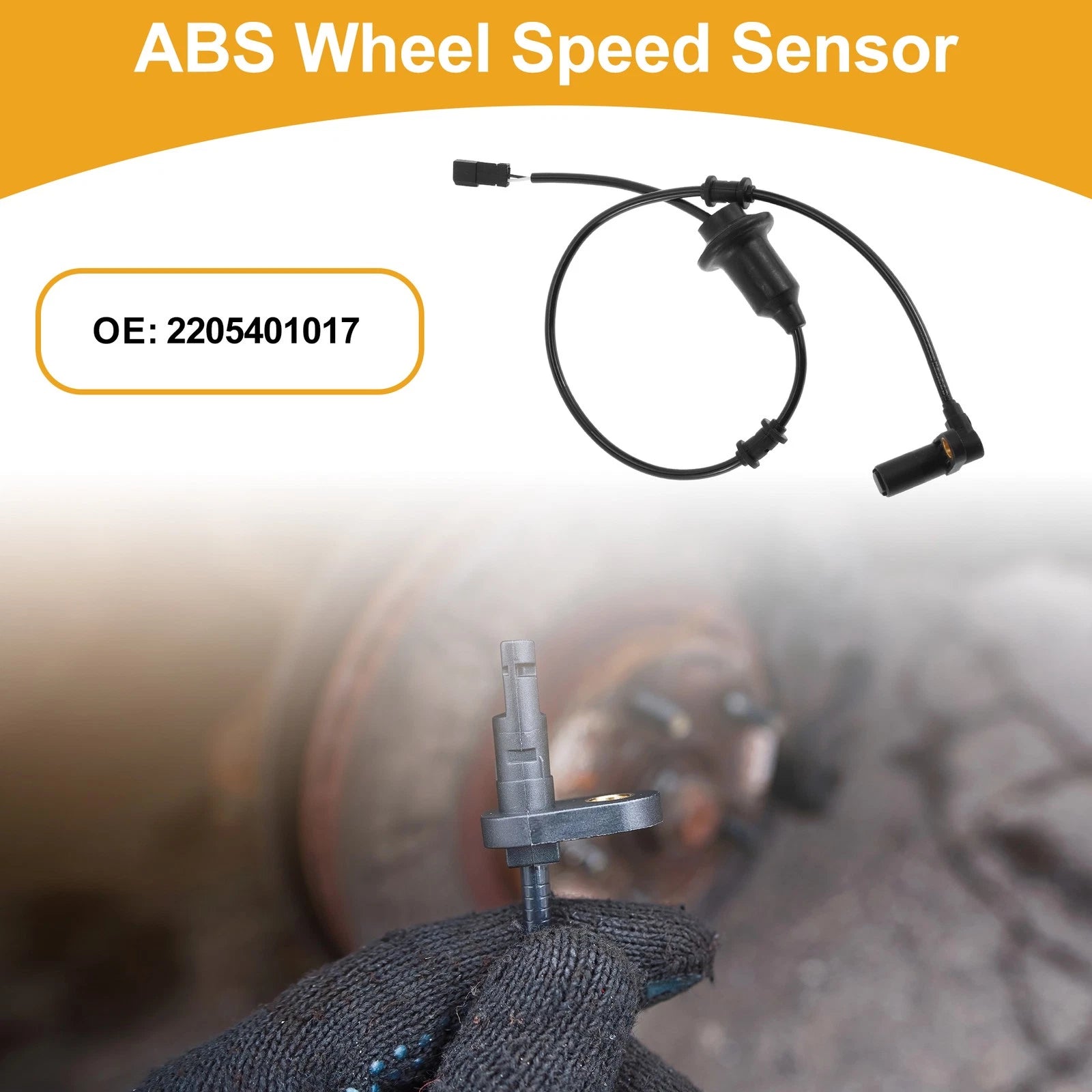 ABS Wheel Speed Sensor No. 2205401017 for Mercedes-Benz S430 (1999–2006)