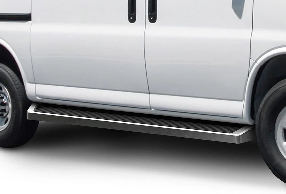 Set of 2 Running Boards for Chevy Express GMC Savana (2003–2026)