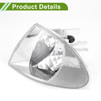 1 Pc Left Corner Signal Light Cover for BMW 3 Series (No. 63136902765) Clear