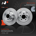 Rear Disc Brake Rotors & Ceramic Pads for BMW 340i xDrive (2016–2018)