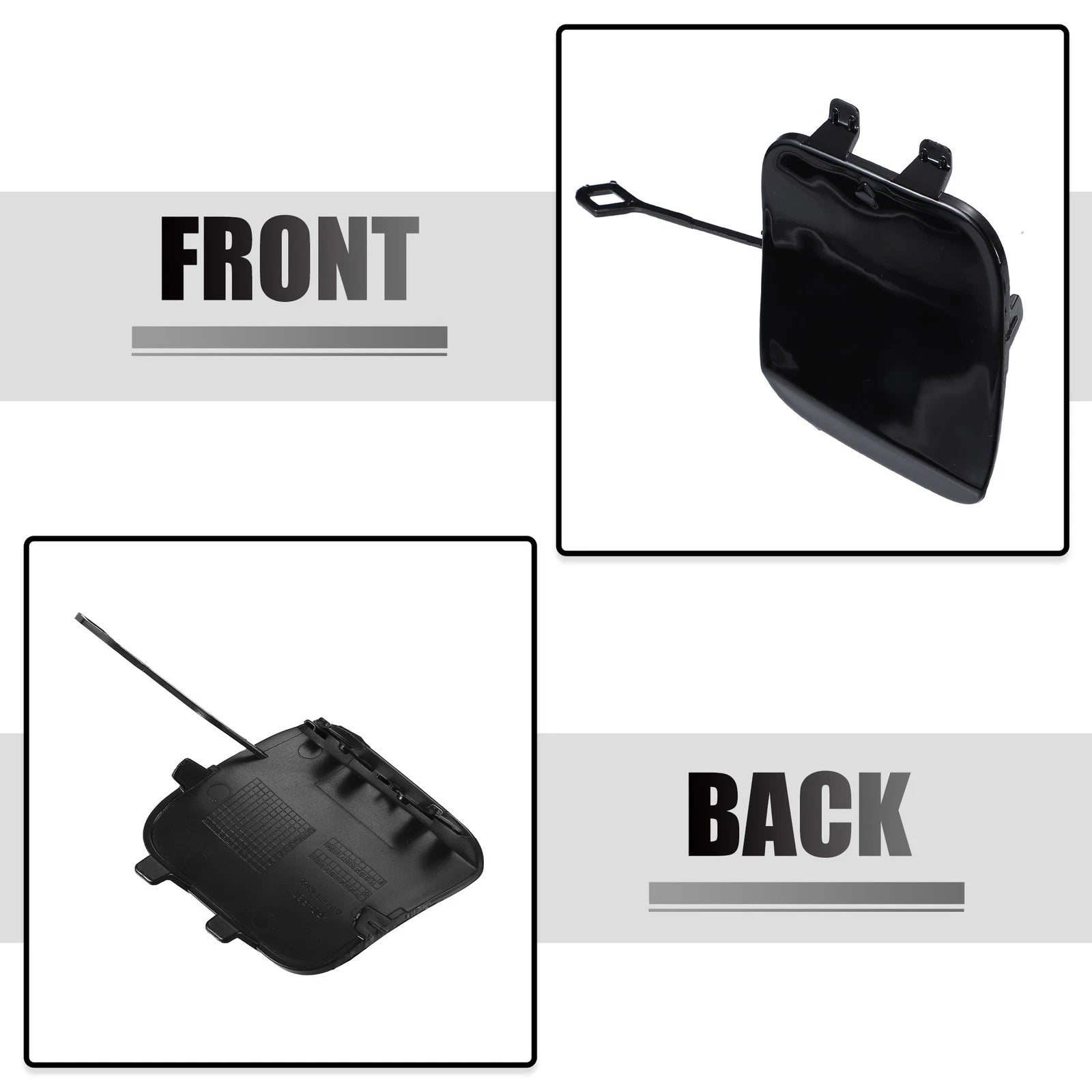 Tow Eye Hook Cover for Mercedes Benz GLA45 AMG (2015–2017)