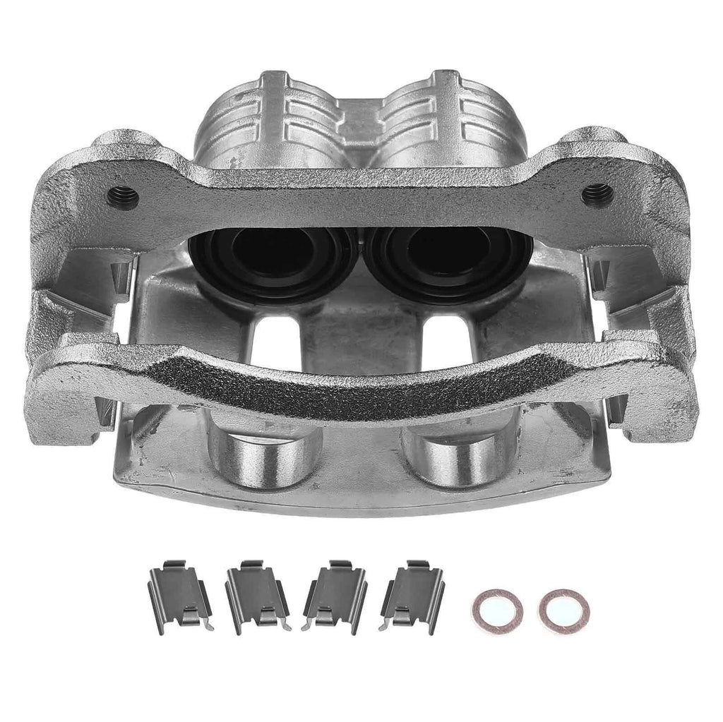 Front Left Disc Brake Caliper with Bracket for Ford Mustang (2005-2014)