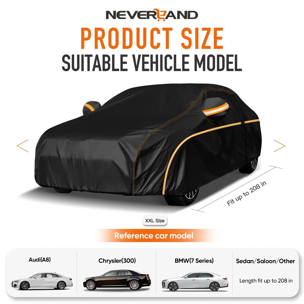 XXL Waterproof Car Cover for Mercedes-Benz S-Class (2014–2023)