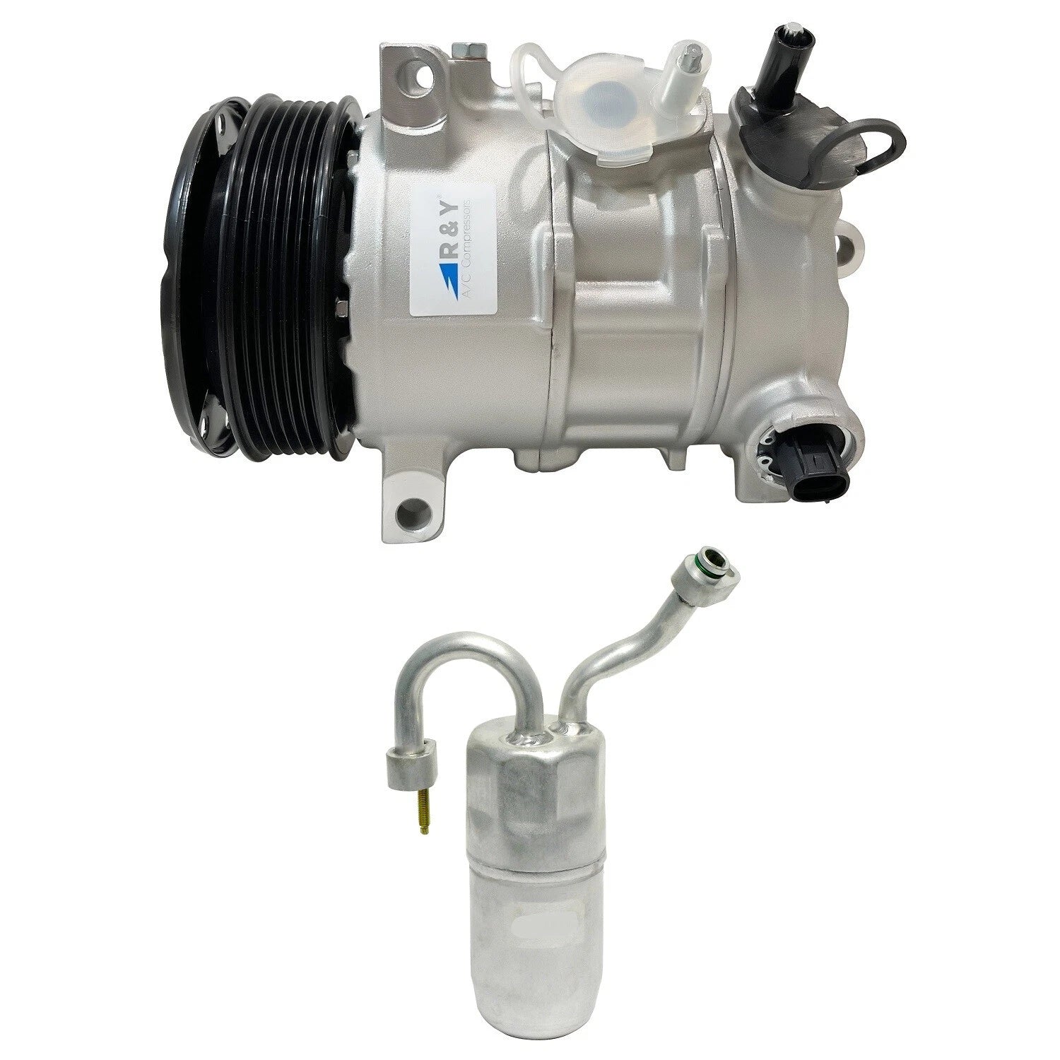 AC Compressor Kit Replacement for Dodge Avenger 2.0L 2.4L (2008-2014)