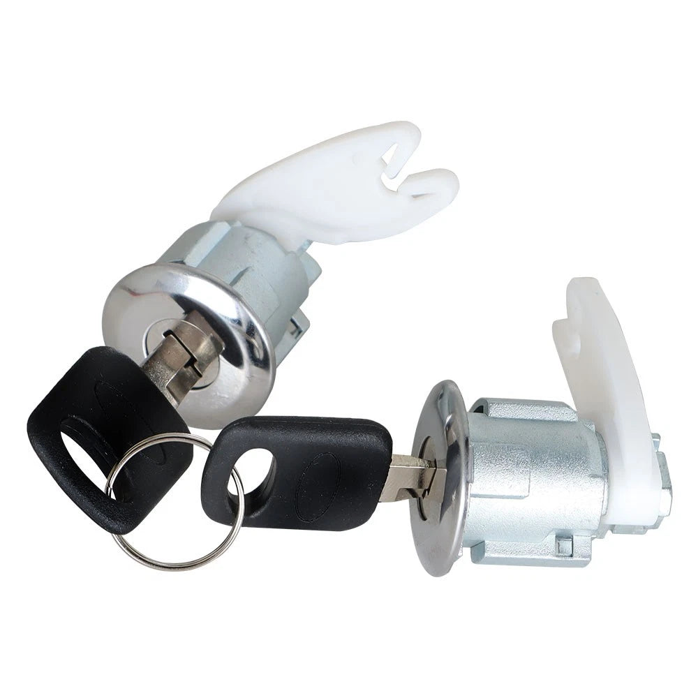 Door Lock Cylinder Set with 2 Keys for Ford F150 250 (1992–1995)