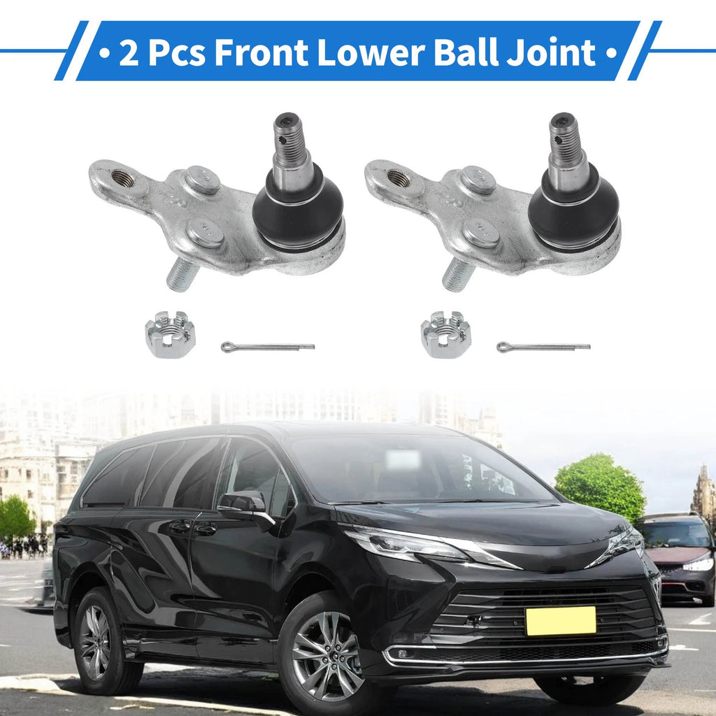 2X Front Lower Ball Joints for Toyota Camry (2002–2006) No.K90346/K90347