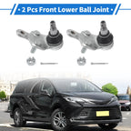 2X Front Lower Ball Joints for Toyota Camry (2002–2006) No.K90346/K90347