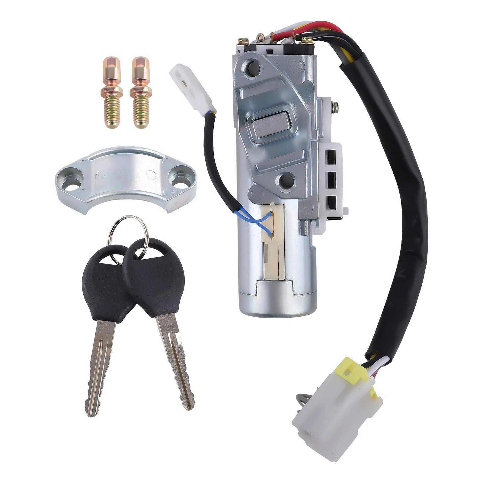 Ignition Lock Cylinder Switch with 2 Keys for Nissan Xterra (2000–2004) Frontier (1999–2001)