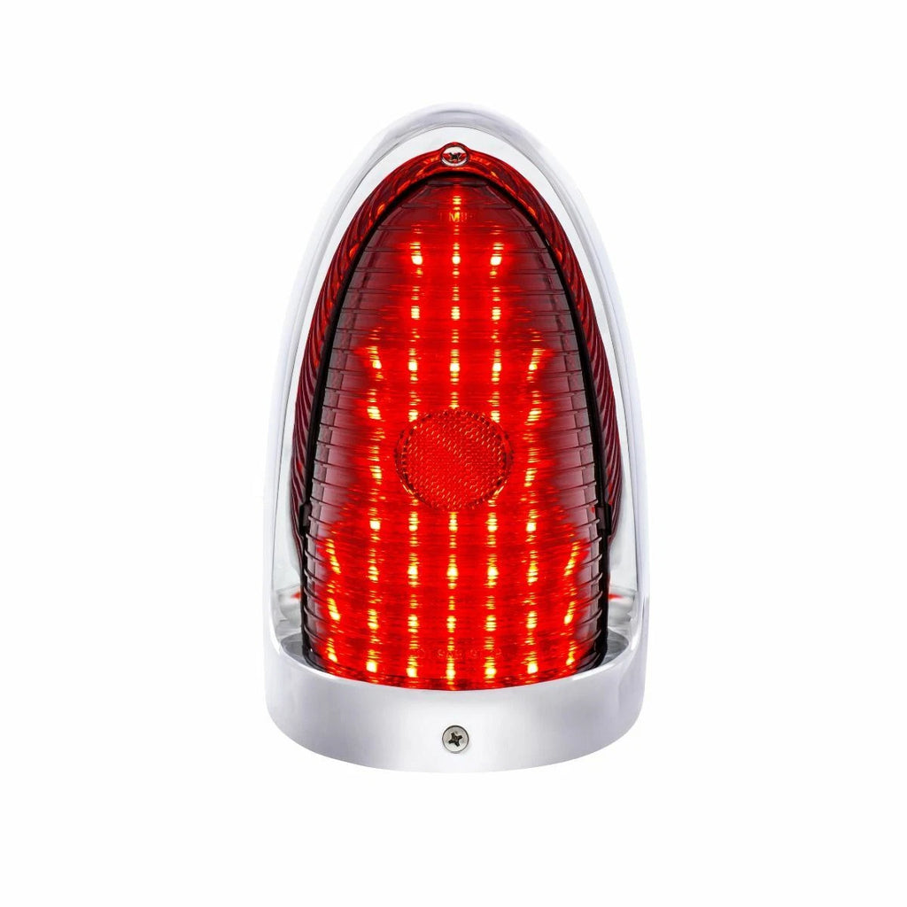 Sequential LED Tail Light Bezels and Flasher for 1955 Chevy Bel Air (1955–1955)