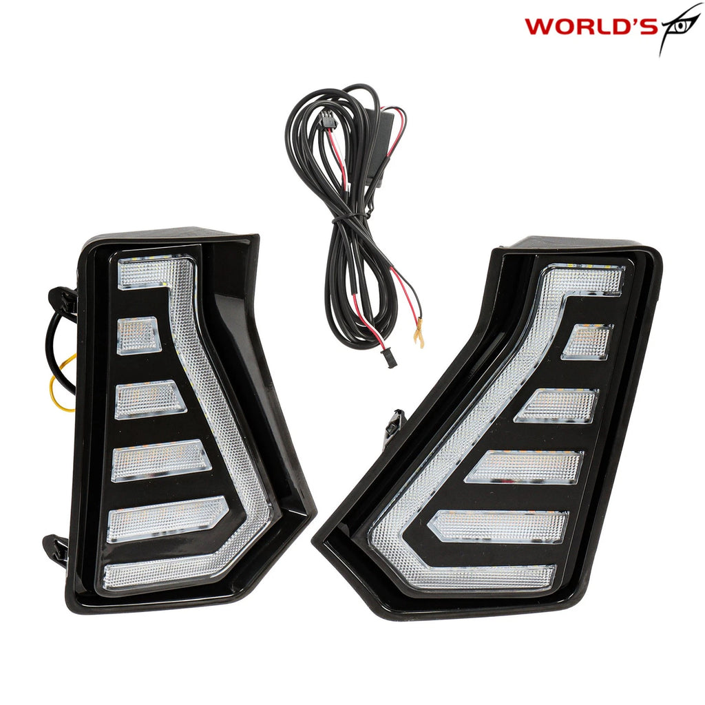 LED DRL Set for Toyota Tacoma (2024–2025) with Harness Turn Signal Lights