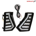 LED DRL Set for Toyota Tacoma (2024–2025) with Harness Turn Signal Lights