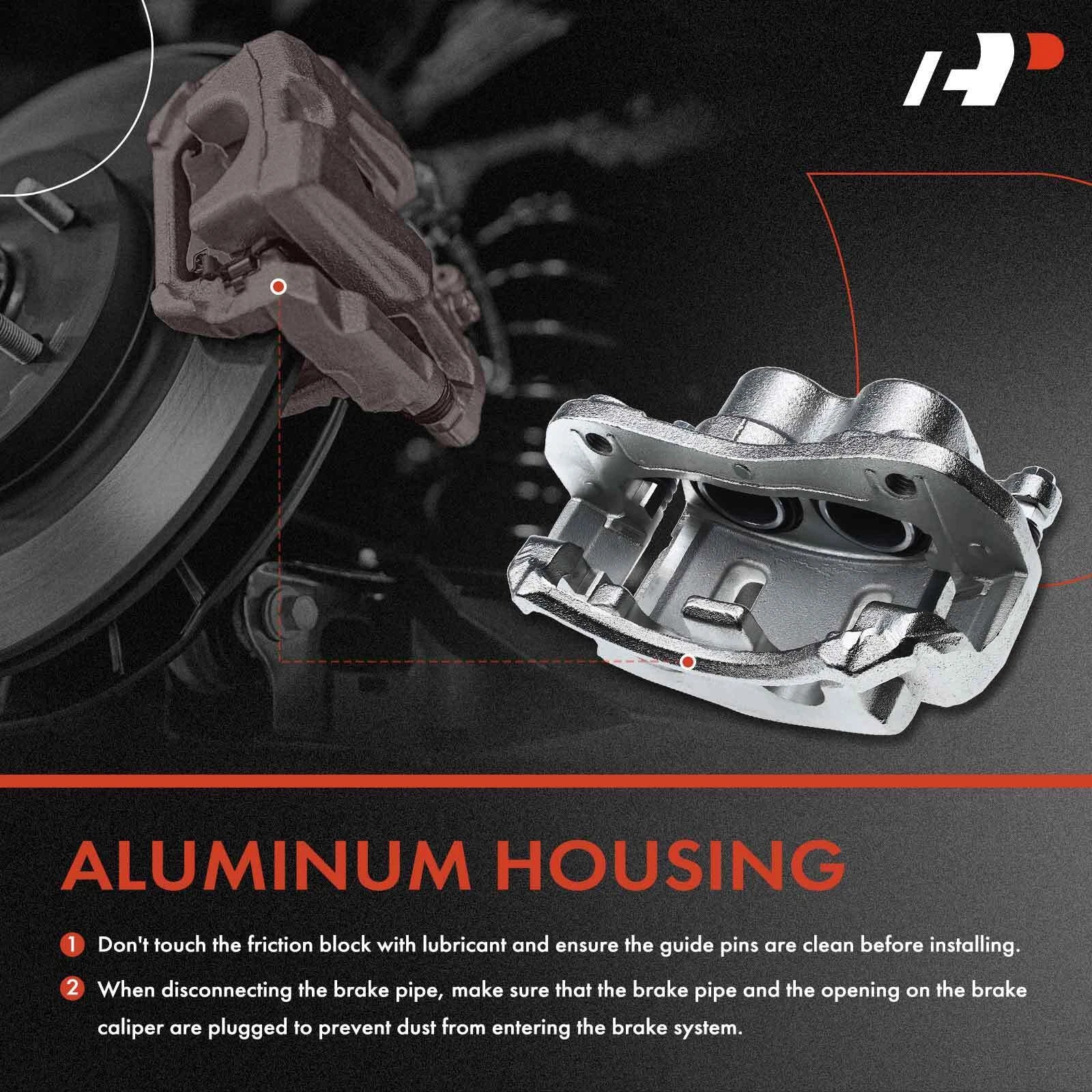Ceramic Brake Pad & Caliper for Suzuki XL-7 (2007-2009)