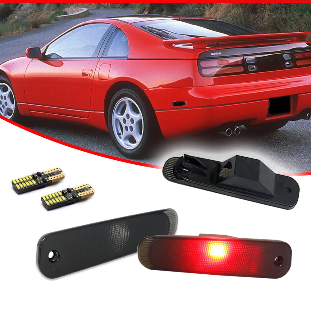 Smoked Rear Side Marker Lamps for Nissan 300ZX Z32 (1990–1996)