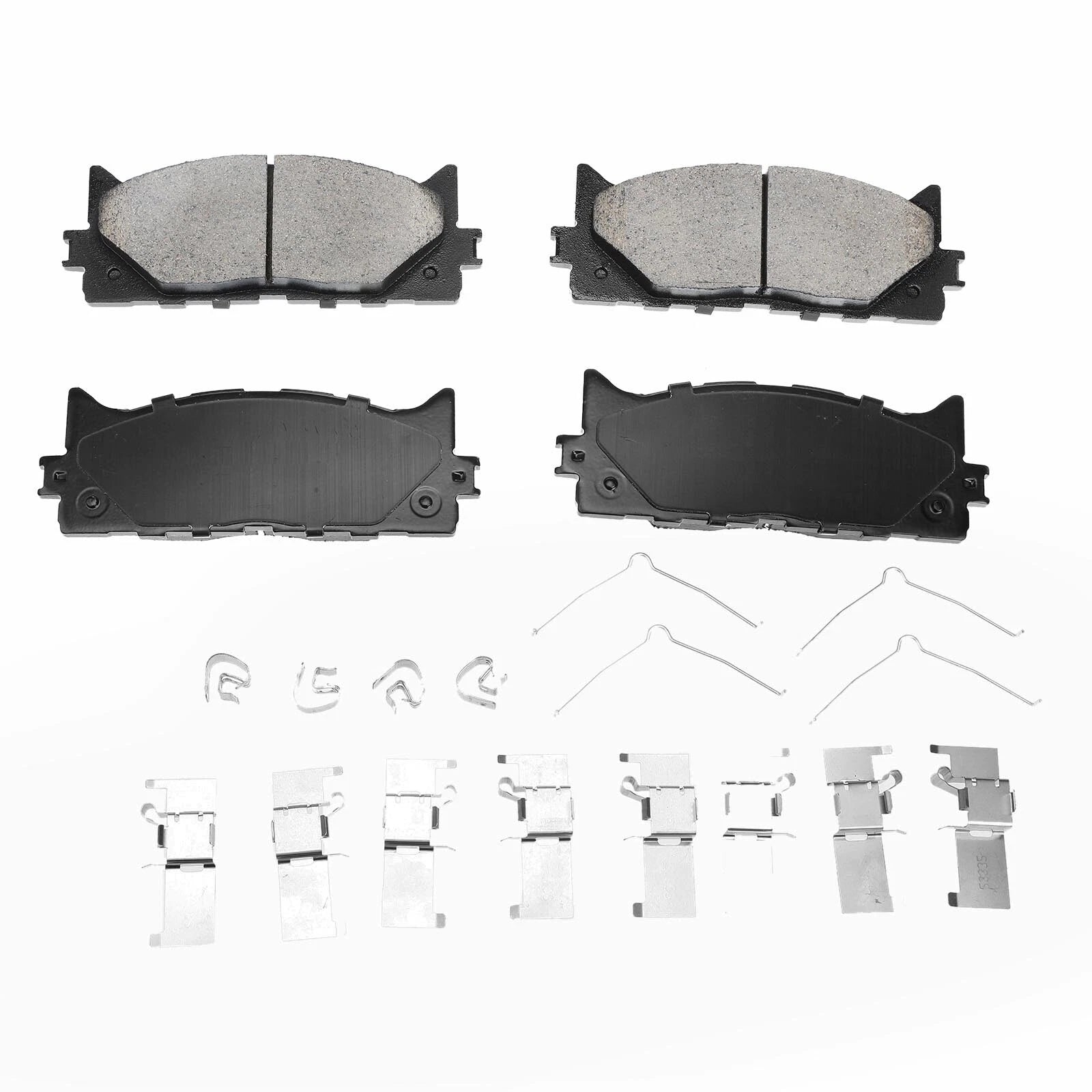 Front Ceramic Brake Pads for Toyota Camry (2007–2017) and Lexus ES300h (2013–2018)