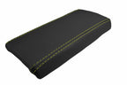 Leather Console Lid Armrest Cover for Mazda Miata MX5 (1990–1997) Yellow Stitch