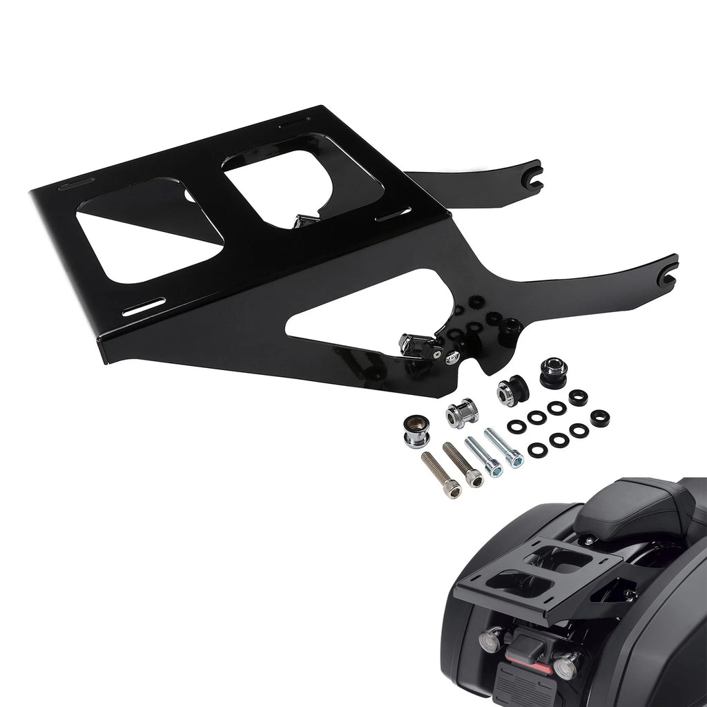 2-Up Mounting Rack for Harley FLDE FLHC FLHCS (2018–2025) Black