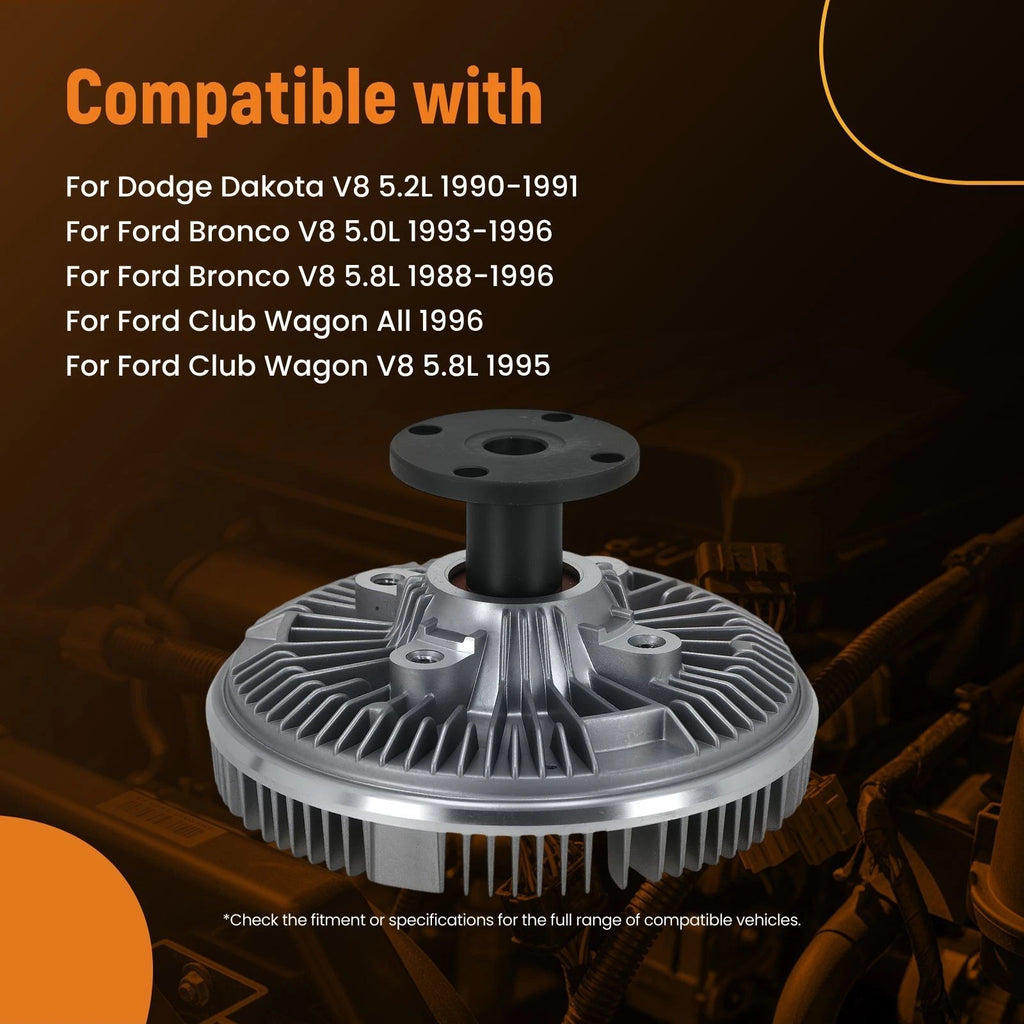Cool Fan Clutch for Ford Club Wagon V8 5.8L (1995–1996) F4UZ8A616A 215130