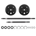 Rear Axle and Brake Hub Drum Assembly Kit for EZGO Gas (1982–1993)