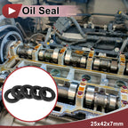 Set of 5 Rotary Shaft Oil Seals for Various Models (25x42x7mm)