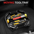 Universal Rolling Caddy Tray Kit for Tool Storage (15.5" x 15.5")