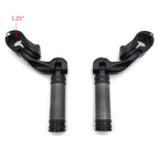 2.5" Short Angled Adjustable FootPeg Kit for Harley Road King