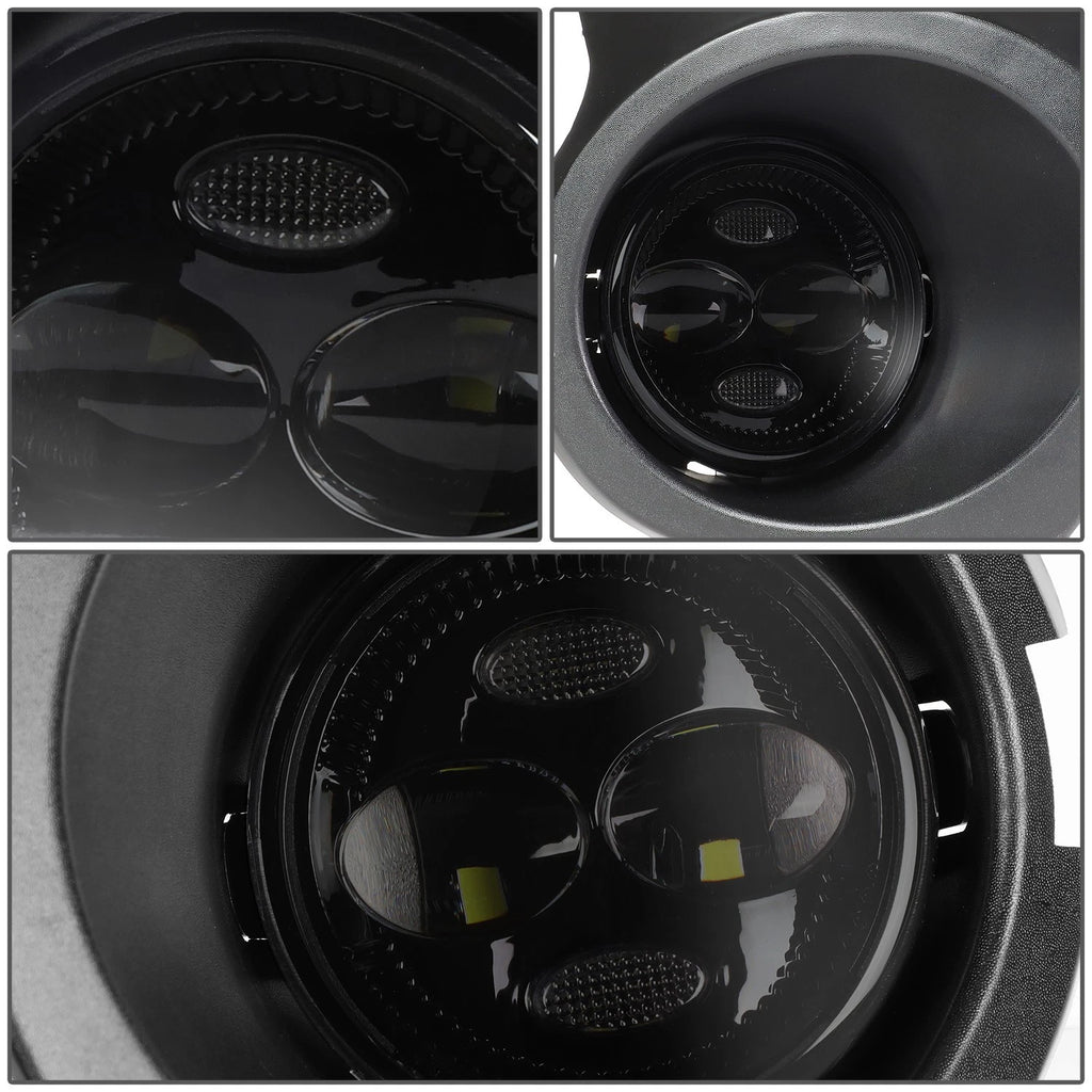 LED Projector Fog Light Lamp for Ford F150 (2011–2014) Smoked Lens w/ Bezel & Switch