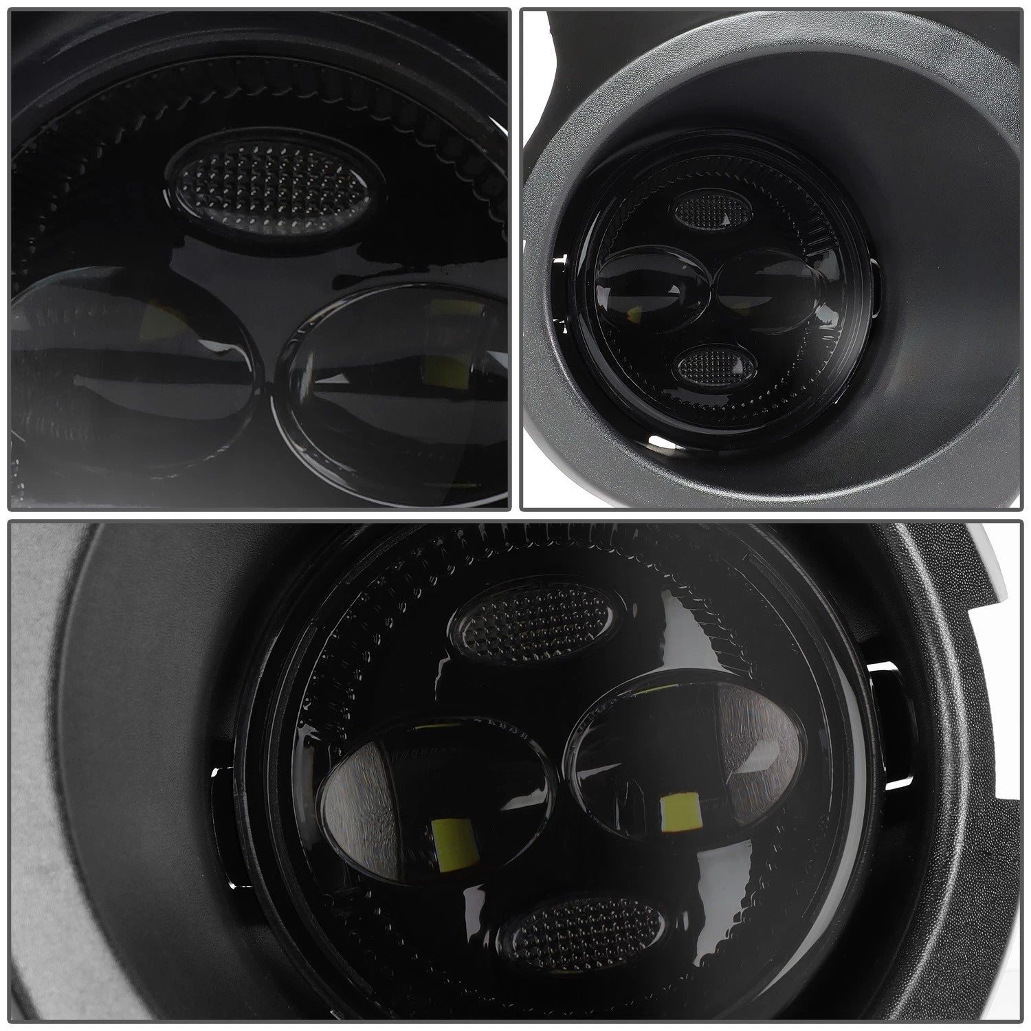 LED Projector Fog Light Lamp for Ford F150 (2011–2014) Smoked Lens w/ Bezel & Switch