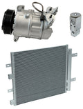 AC Compressor Kit With Condenser for Jaguar XK 5.0L (2010–2010)