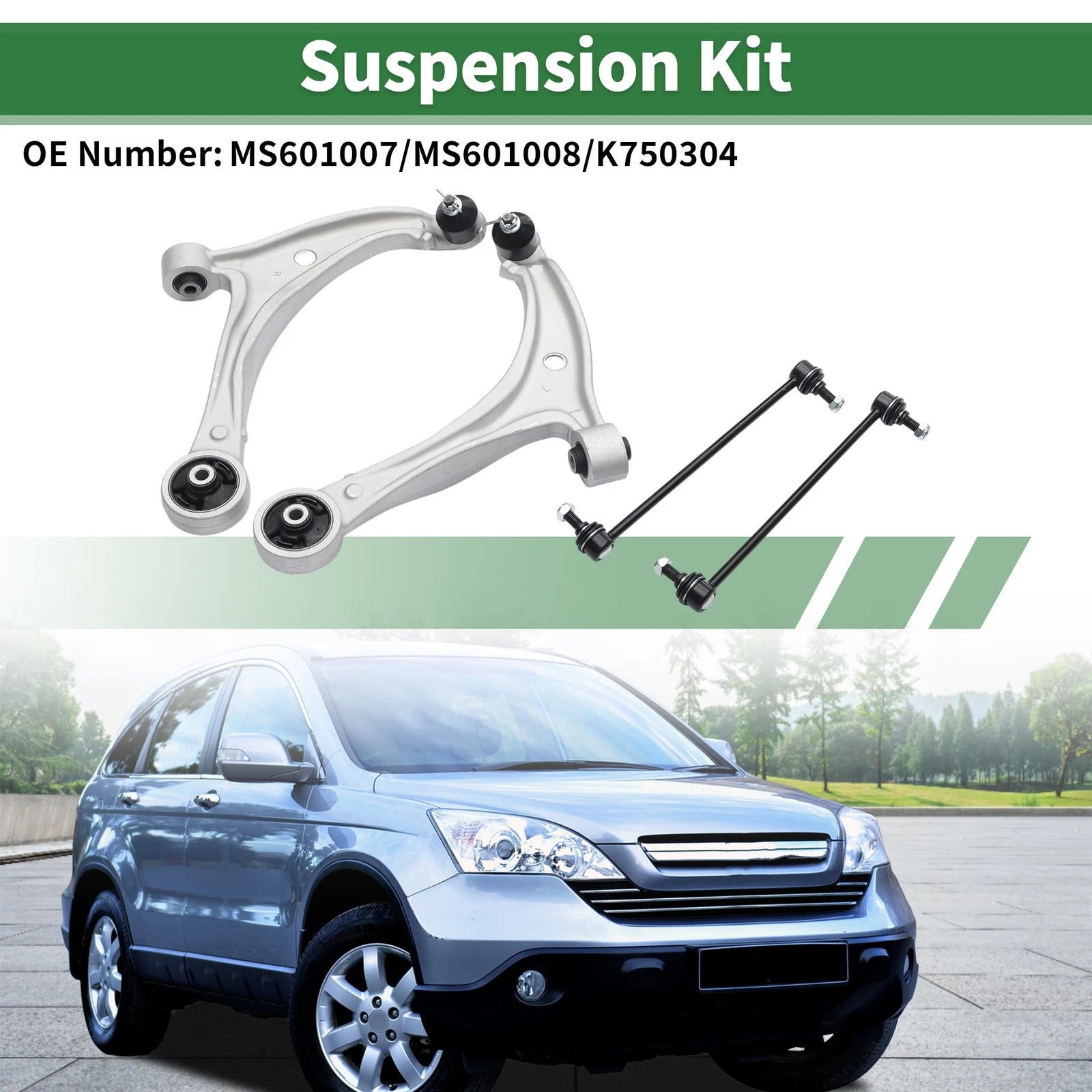 Set of 4 Front Stabilizer Bar Links for Honda Odyssey (2005–2010) No.MS601007