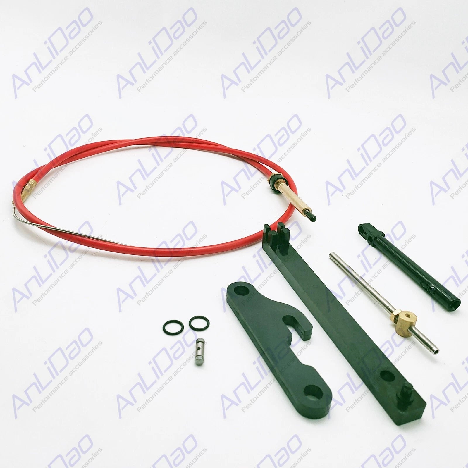 OMC Cobra Shift Cable Kit & Adjustment Tools Set 1986–1993 (18-2245, 987661)