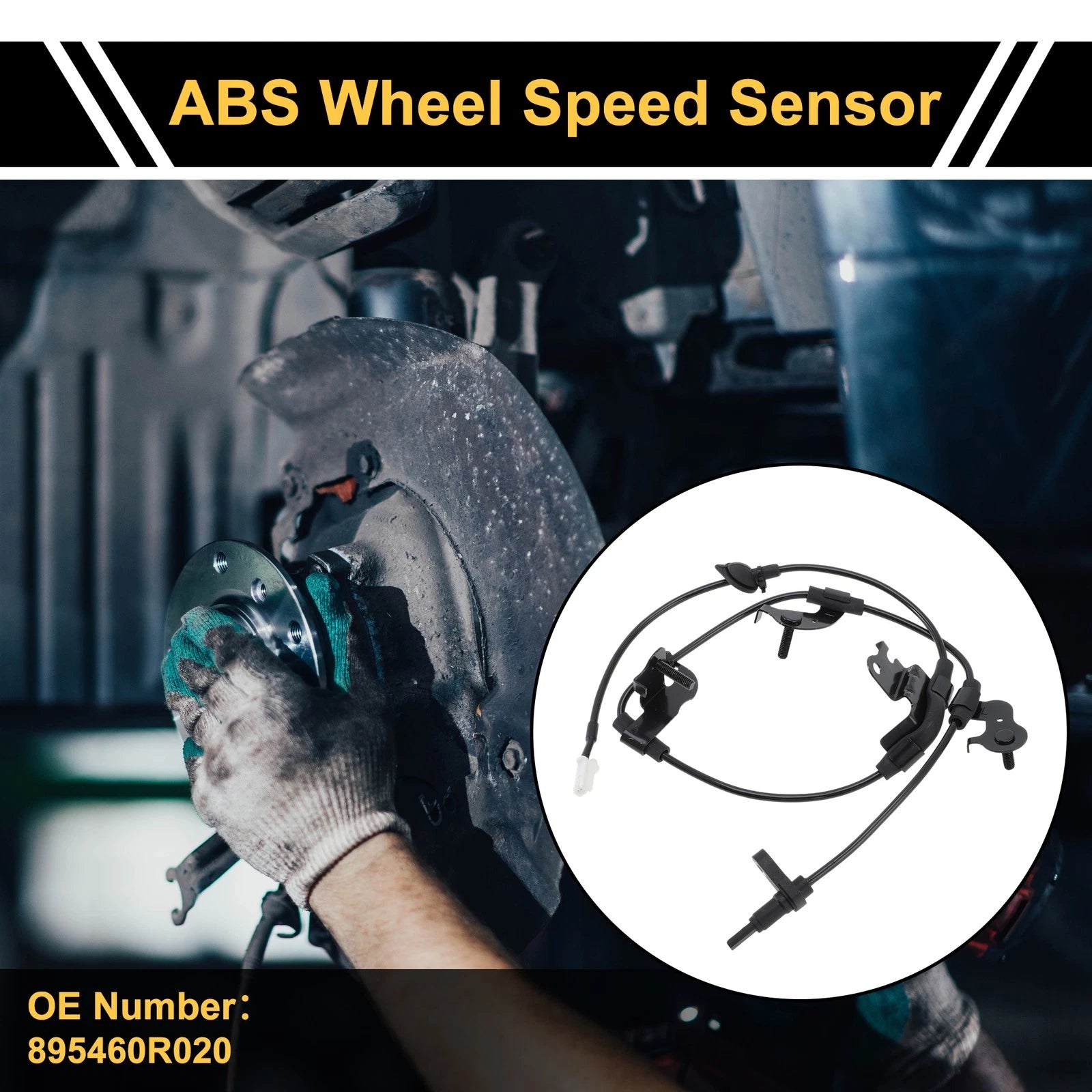 ABS Wheel Speed Sensor No. 895460R020 for Toyota Rav4 (2013–2019) Rear Left