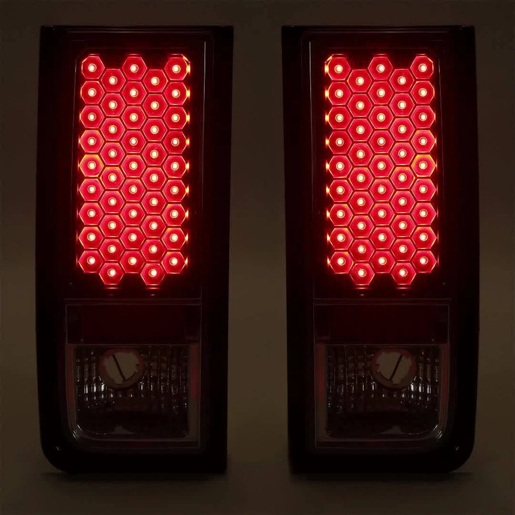 Full LED Tail Lights Pair for Hummer H2 (2003-2009)