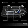 LED DRL Projector Headlight Driver Left for Dodge Charger (2015–2022)