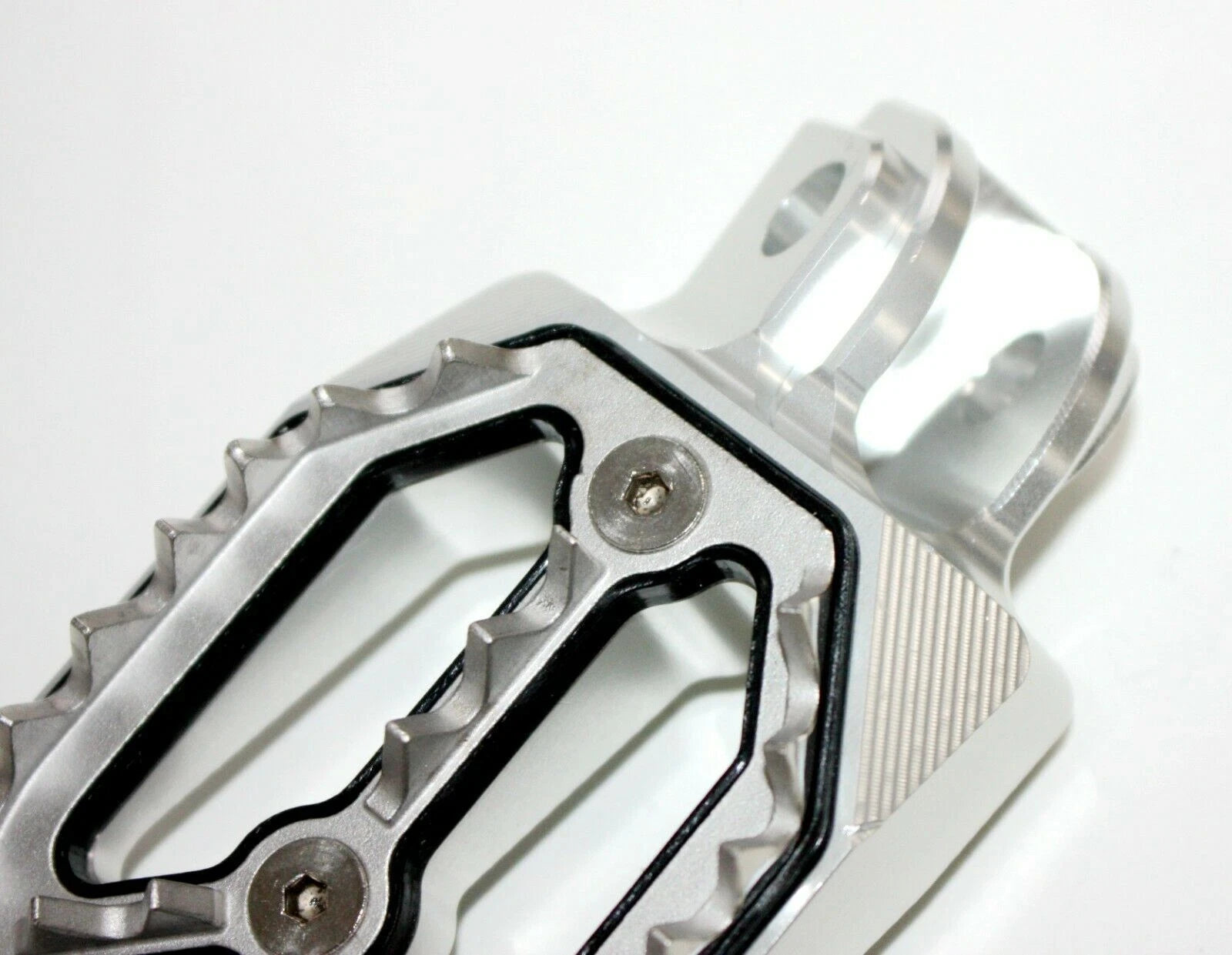 CNC Silver Foot Pegs for KTM 65SX (2000–2023) FX205