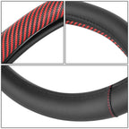 Steering Wheel Cover Insert for Universal Fit (14.5", Matte Carbon Fiber)