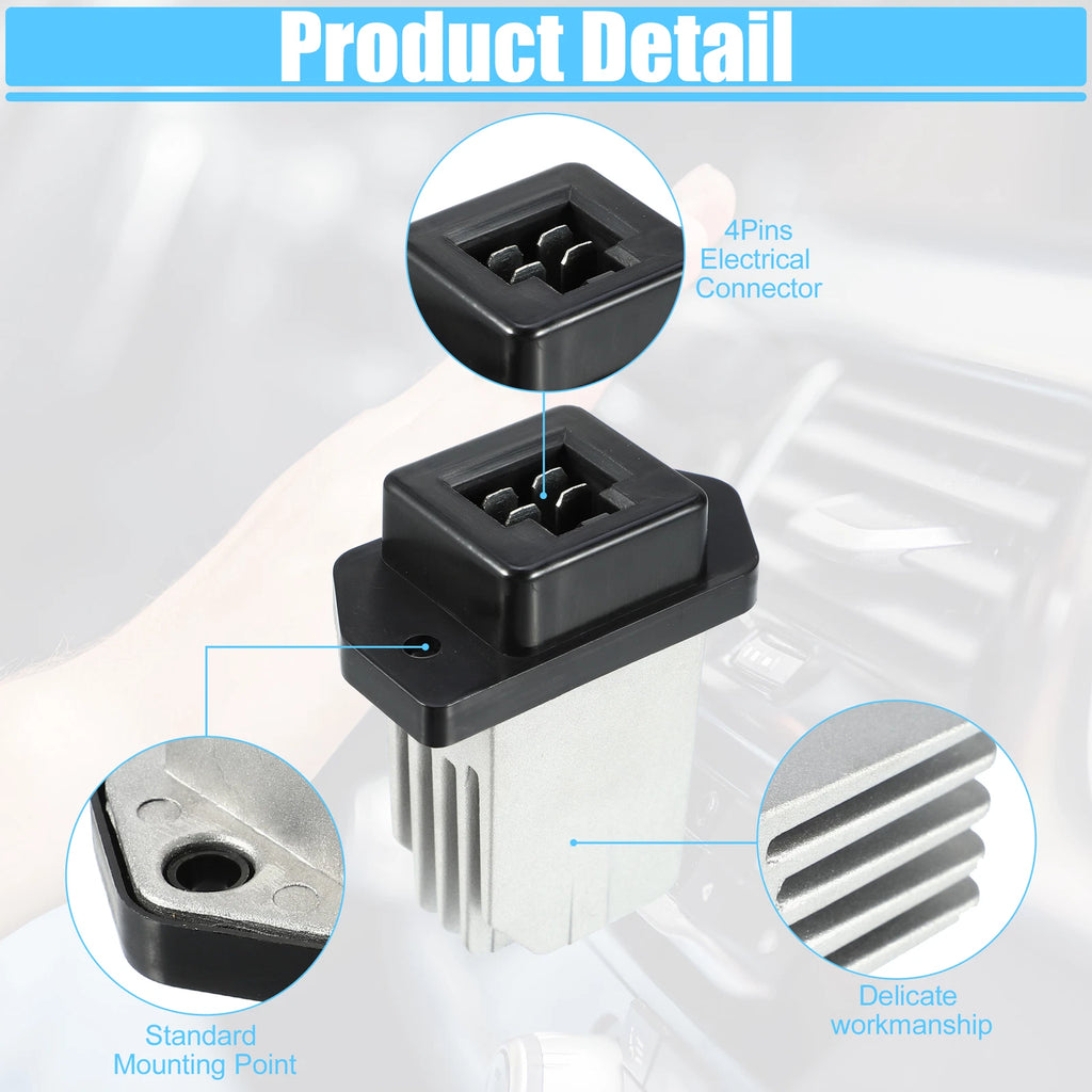 HVAC Heater Blower Motor Resistor for Mazda MX-5 Miata (2006–2015) No.NE5161B15