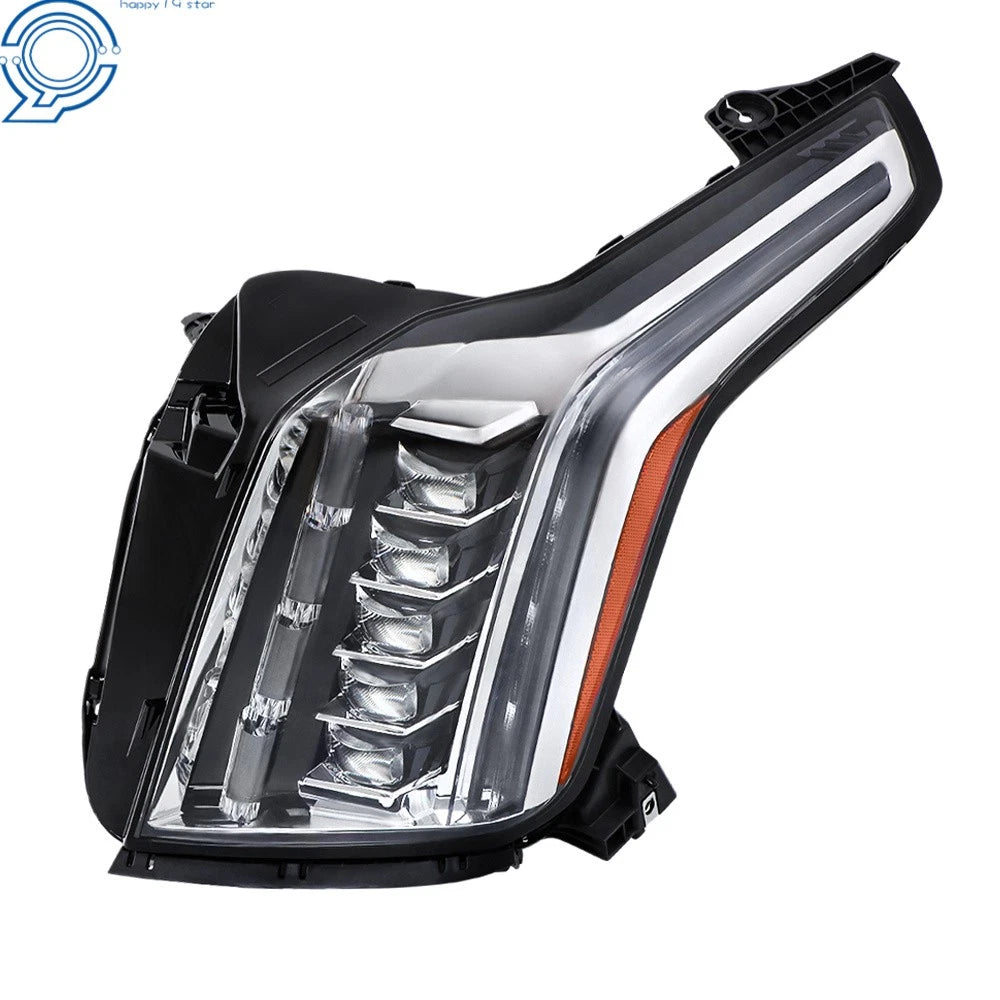 Headlight Assembly LH for Cadillac Escalade (2015-2020) LED Black Housing