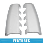 Handbrake Cover Grips for Ford Mustang (2015–2021) Silver Tone