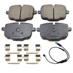 Set of 4 Akebono Euro Premium Rear Ceramic Brake Pads for BMW G01 G08 (2018–2021)