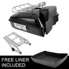 Chopped Tour Trunk Backrest Rack Mount for Harley Touring Road Glide (2014–2026)